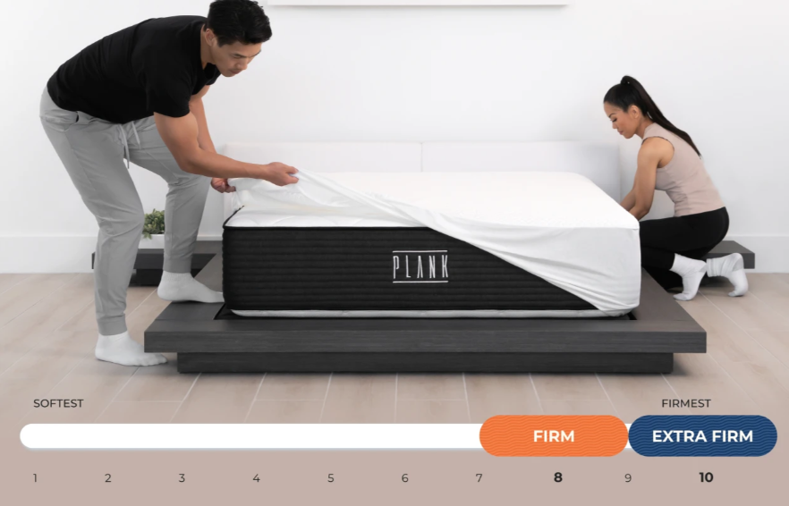 Brooklyn Bedding Plank Firm Luxe